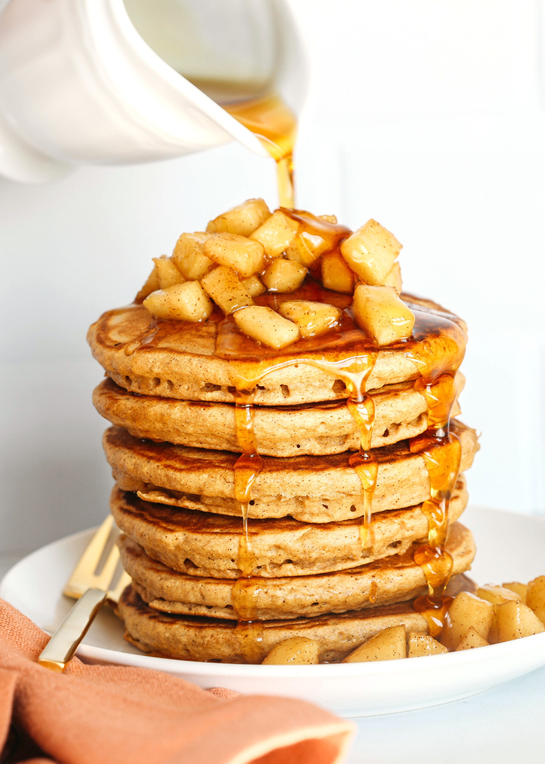 Healthful Apple Cinnamon Pancakes – Eat Your self Skinny